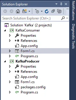 Consumer and producer project