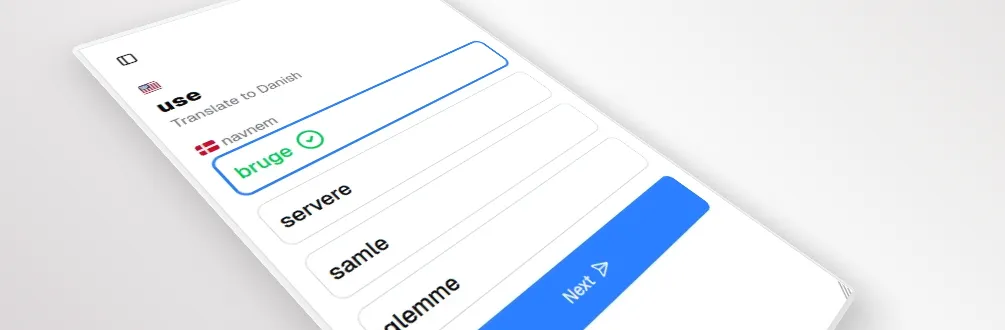A Website to Practice Danish, Building My Own Language Learning Tool