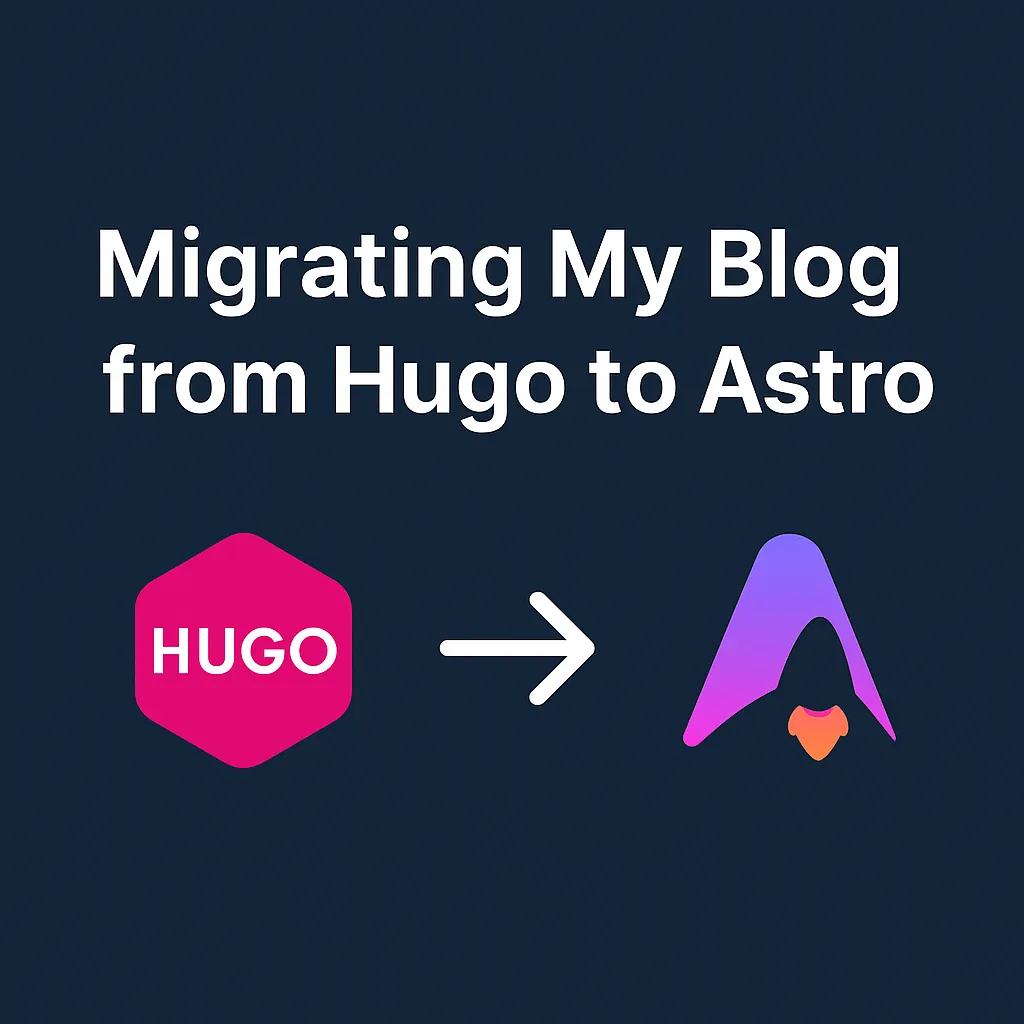 Migrating My Blog from Hugo to Astro