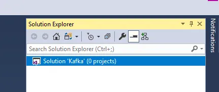 Delete empty project