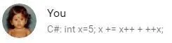 C# question as WhatsApp status